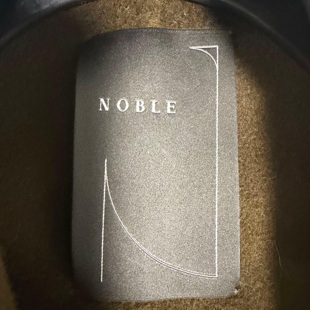 【美品】破格✨完売品 ノーブル super160 リバードレープカラーコート