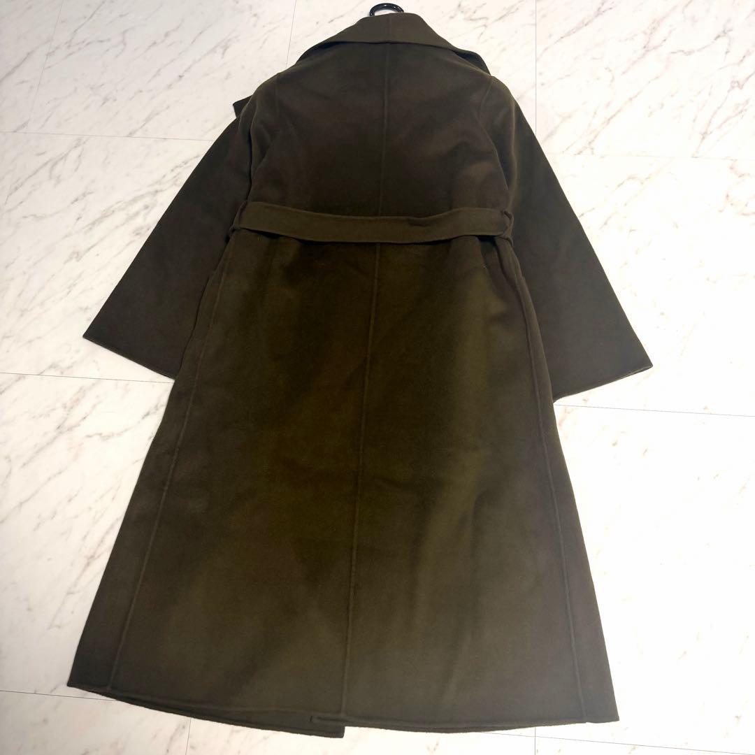 【美品】破格✨完売品 ノーブル super160 リバードレープカラーコート