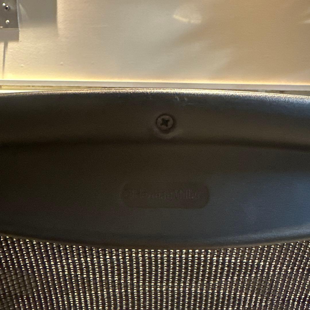 ハーマンミラー アーロンチェア Bサイズ アルミ2009年