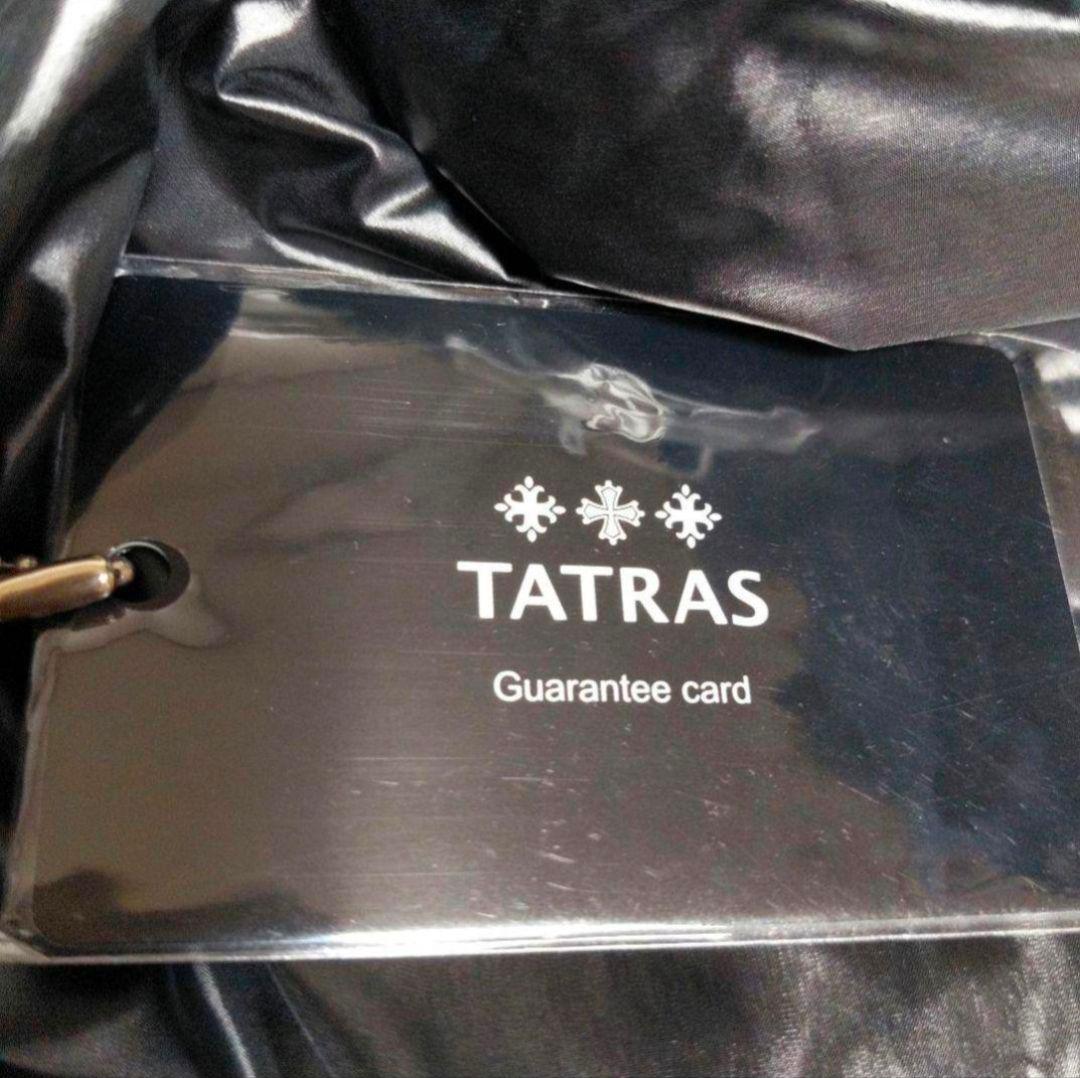 cm8 TATRAS ダウンベスト リバーシブル 黒 総柄 メンズMサイズ相当