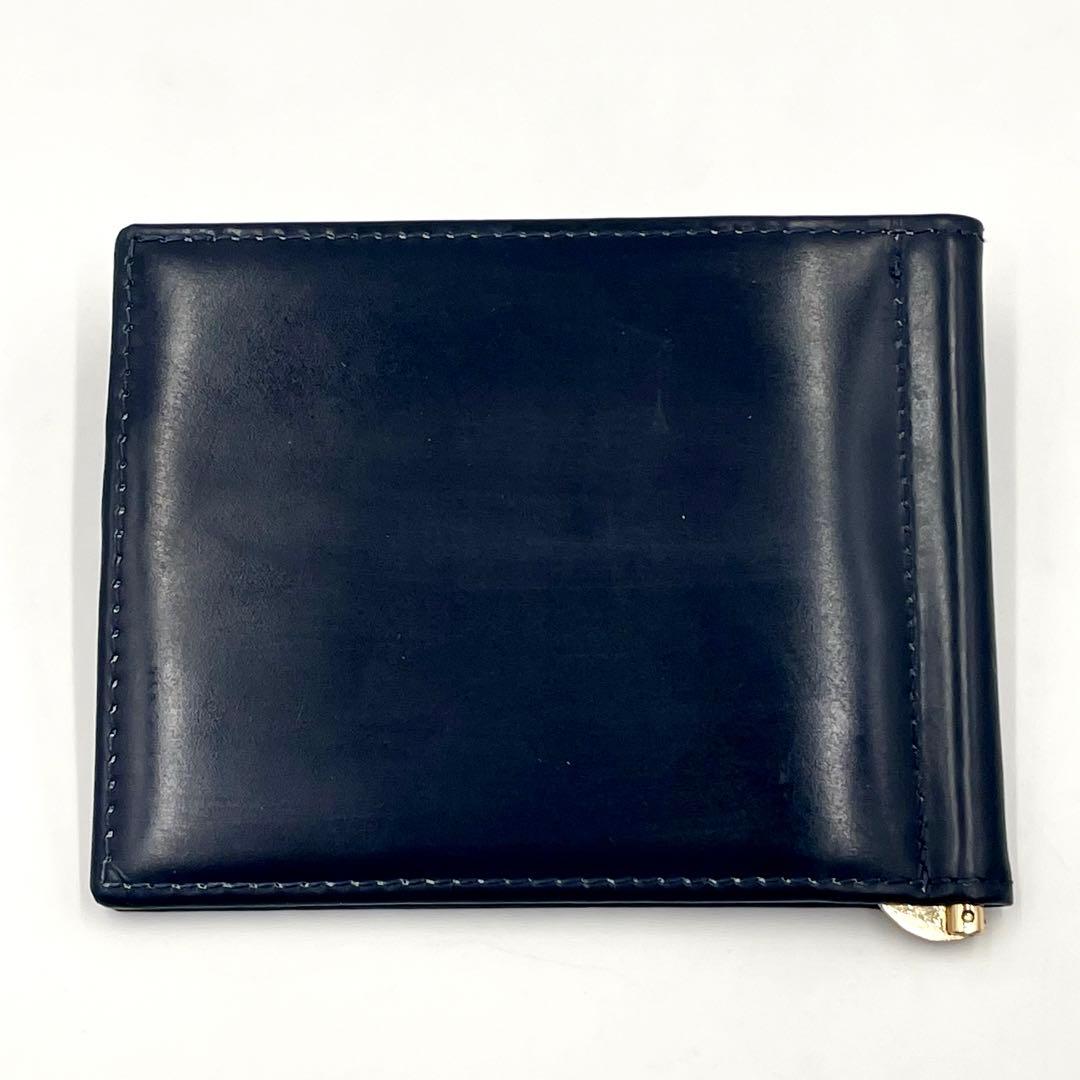 【美品】エッティンガー マネークリップ 折り財布　ブライドルレザー イエロー