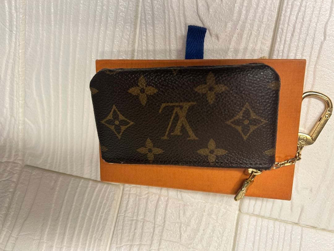 ルイヴィトン　キーケース　小銭入れ　パース　モノグラム　美品