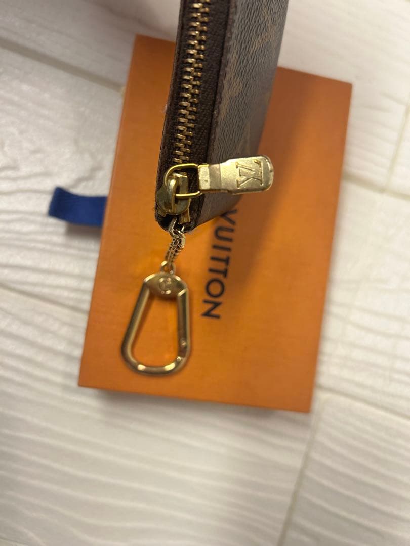 ルイヴィトン　キーケース　小銭入れ　パース　モノグラム　美品