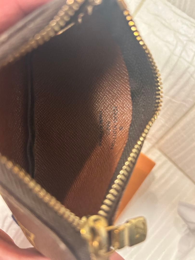 ルイヴィトン　キーケース　小銭入れ　パース　モノグラム　美品