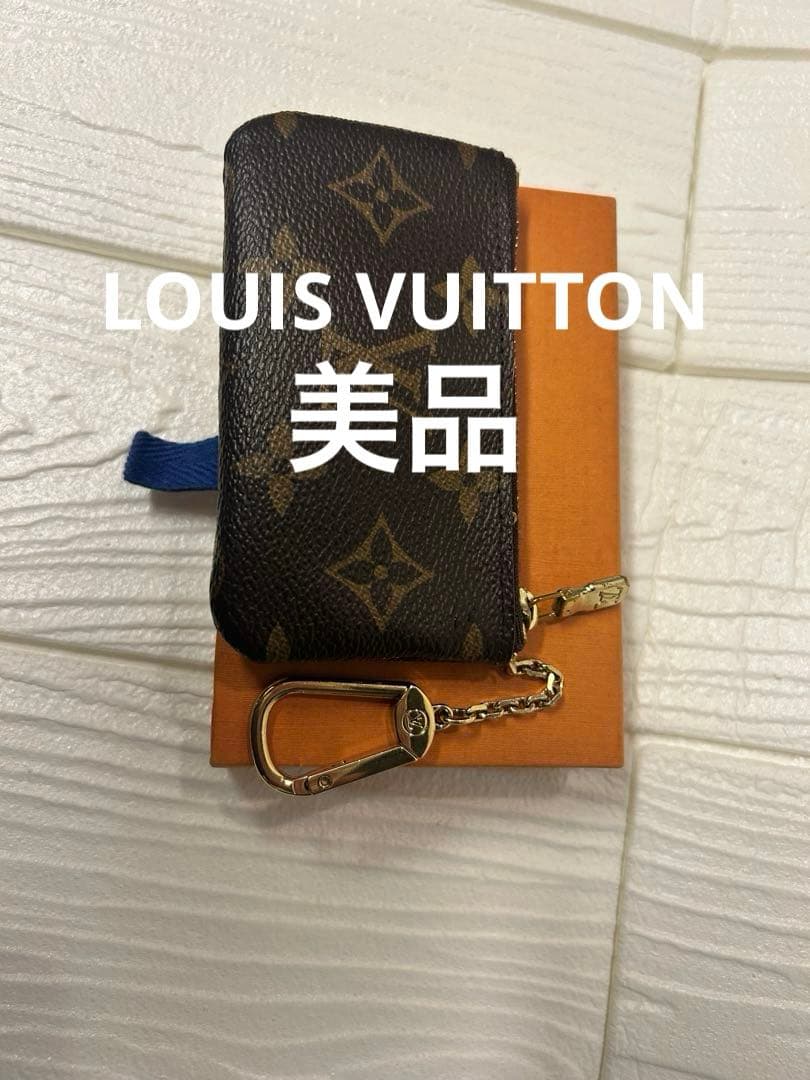 ルイヴィトン　キーケース　小銭入れ　パース　モノグラム　美品