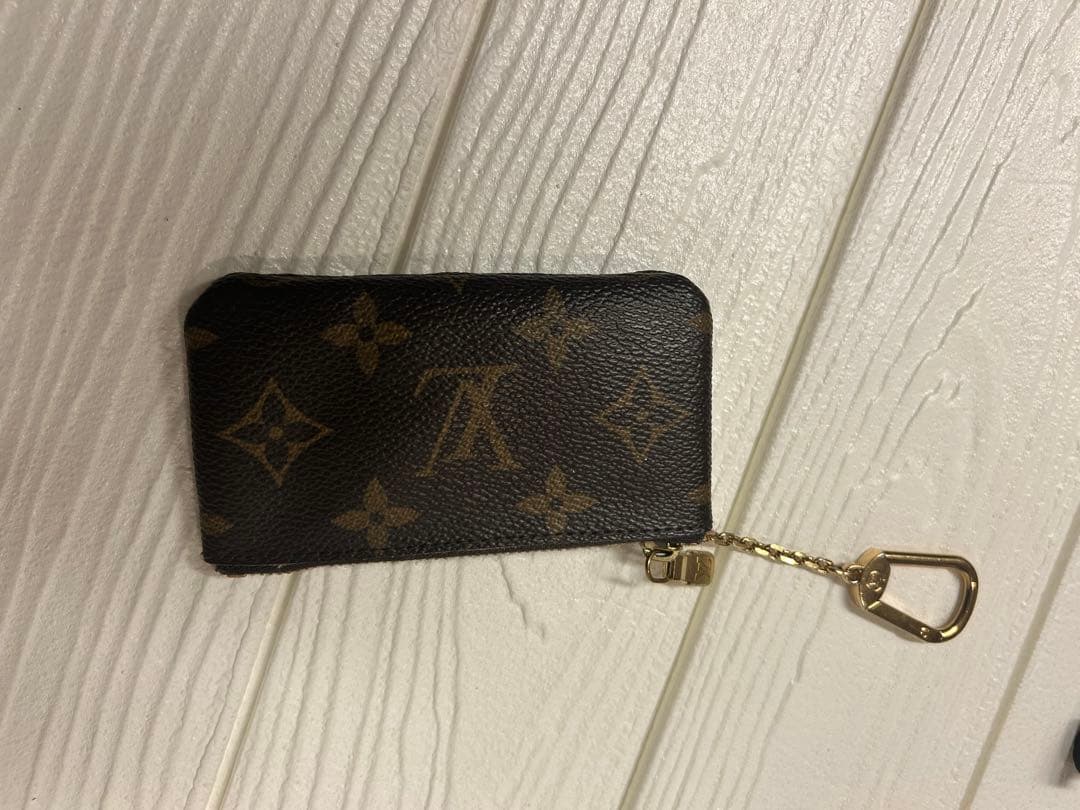 ルイヴィトン　キーケース　小銭入れ　パース　モノグラム　美品