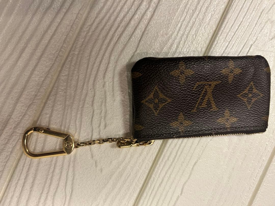 ルイヴィトン　キーケース　小銭入れ　パース　モノグラム　美品