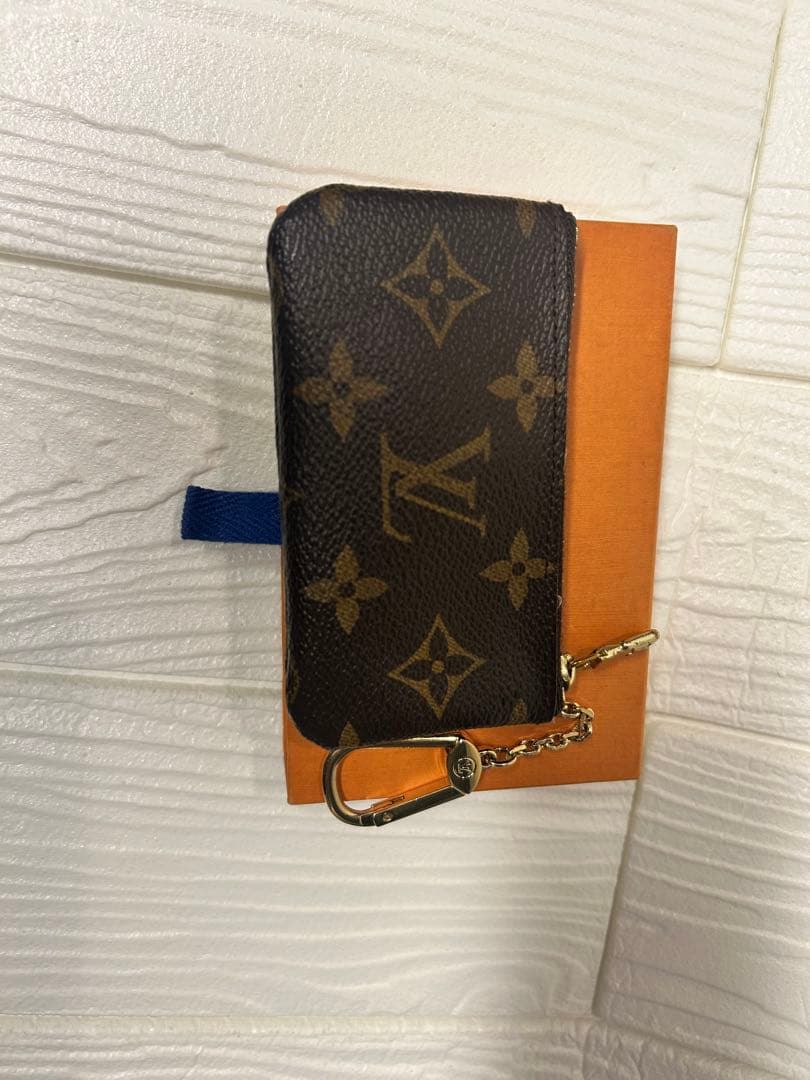 ルイヴィトン　キーケース　小銭入れ　パース　モノグラム　美品