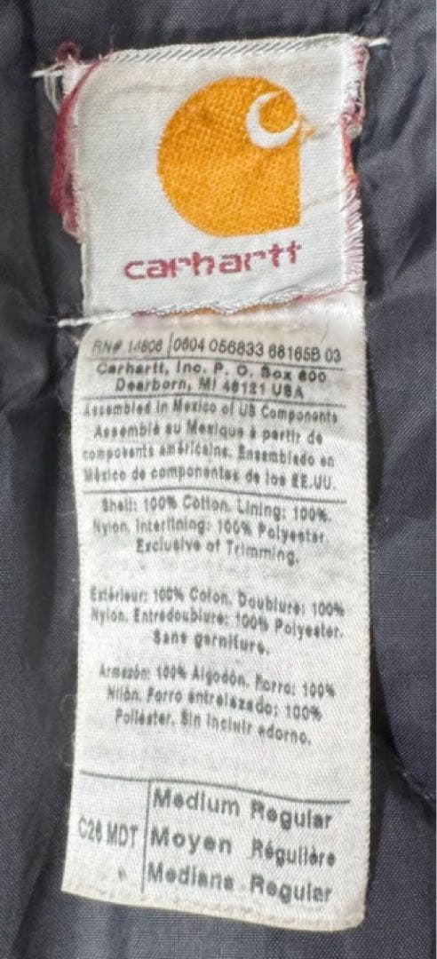 Carhartt トラディショナルコート チョアコート USA製 90s 企業