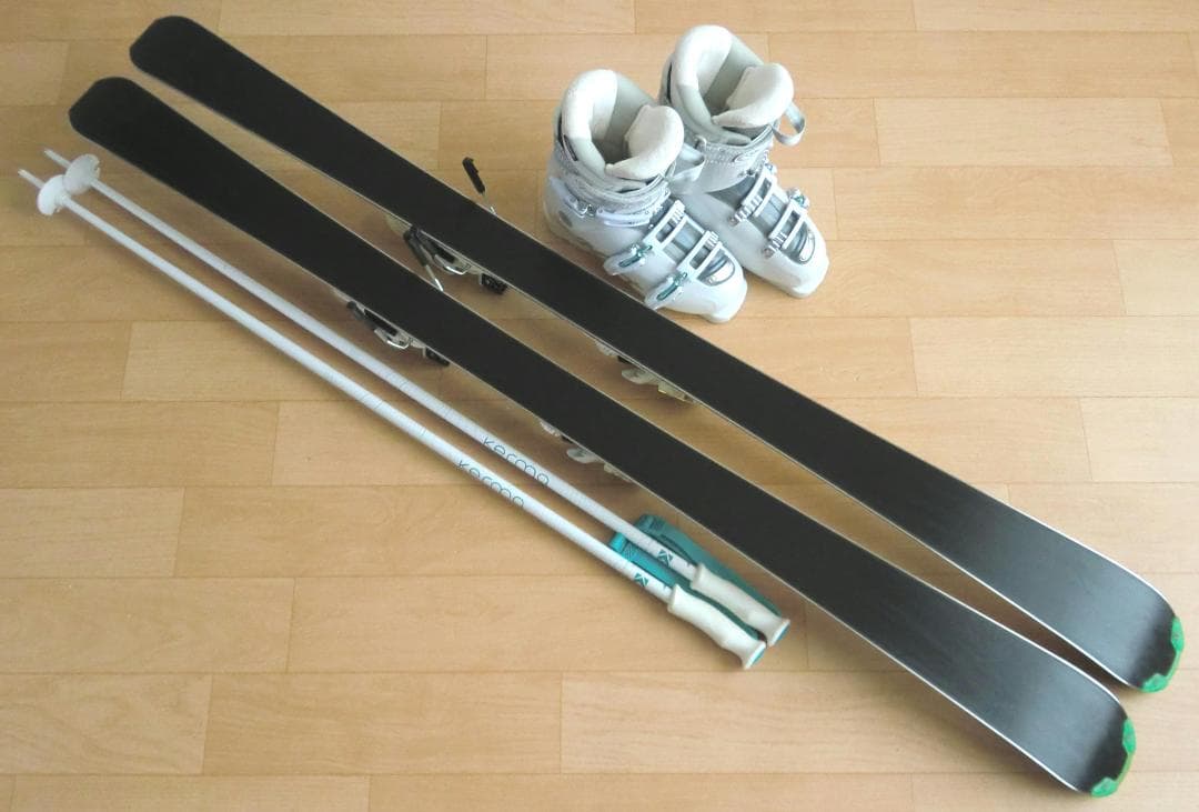 ■■11月限定■送料無料■Hart■女性用スキーセット■150/25■WAX■■