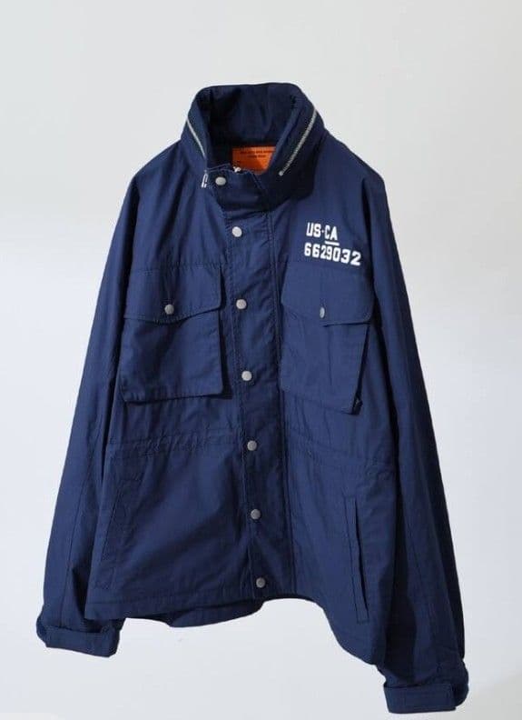 ジャーナルスタンダード　ミリタリージャケット M65　ブルー　M　新品