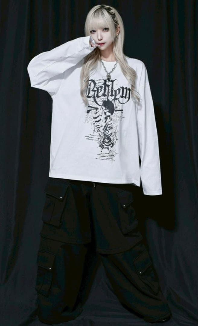 REFLEM 2026year happy bag プリントロングスリーブ