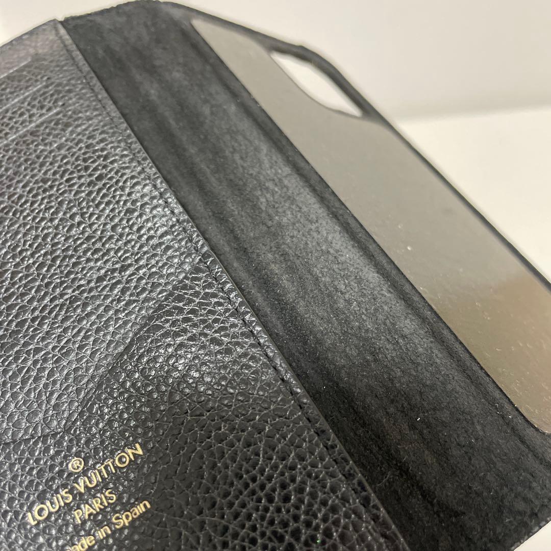 ルイヴィトン モノグラム アンプラント iPhone11 手帳型ケース 中古