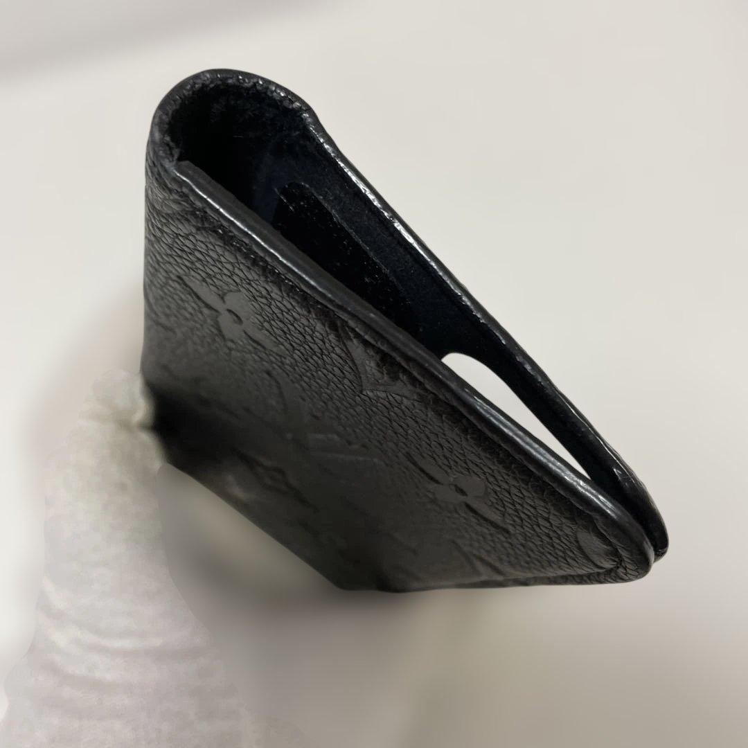 ルイヴィトン モノグラム アンプラント iPhone11 手帳型ケース 中古