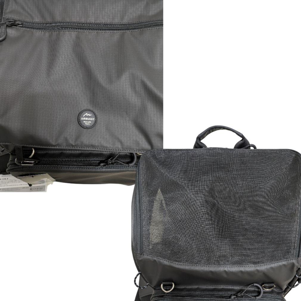 新品✨️エアバギー 3WAYキャリーバックパック リュック犬猫 ペット ブラック