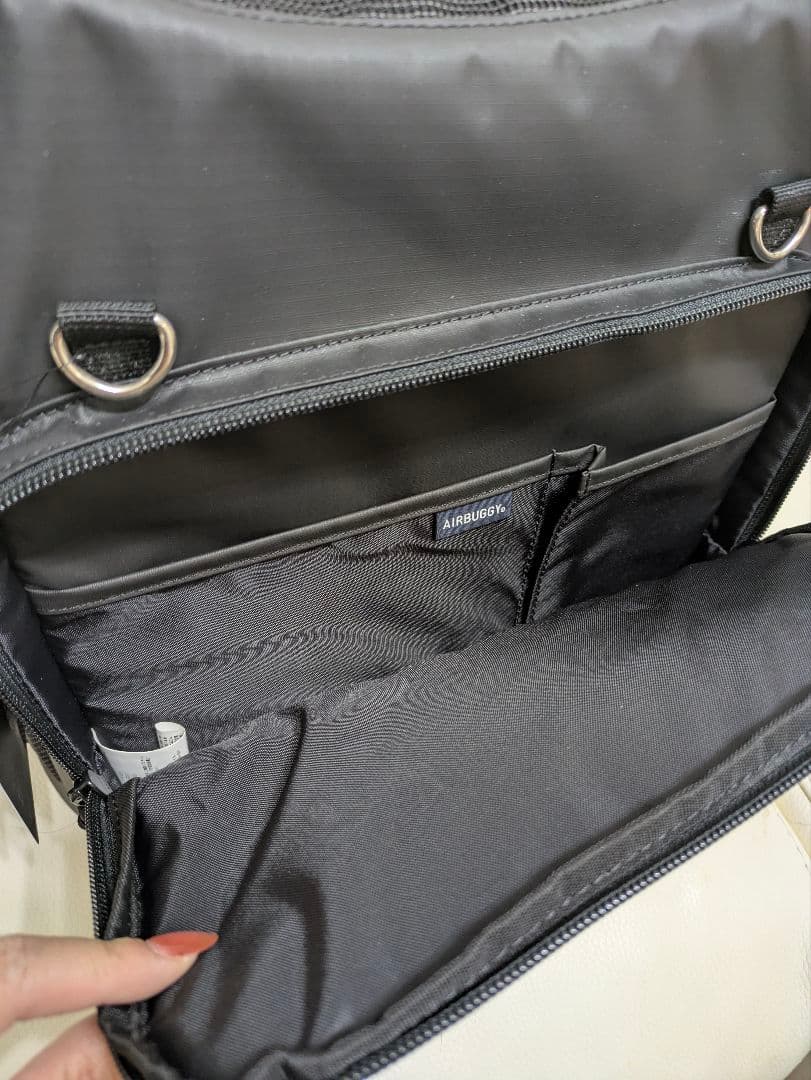 新品✨️エアバギー 3WAYキャリーバックパック リュック犬猫 ペット ブラック