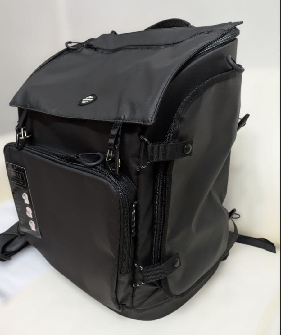 新品✨️エアバギー 3WAYキャリーバックパック リュック犬猫 ペット ブラック