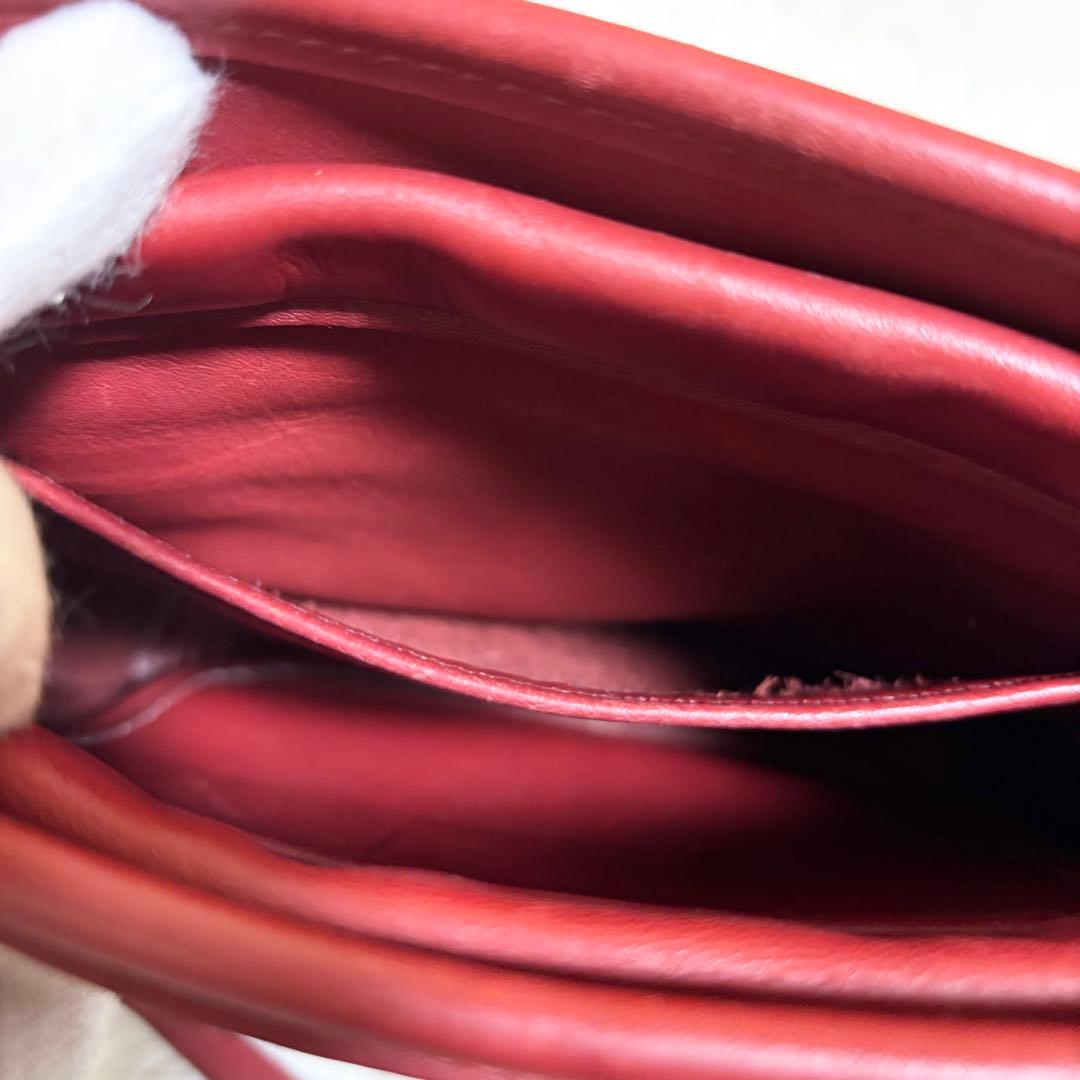 ✨美品✨ オールドコーチ オールレザー トートバッグ レッド 9996