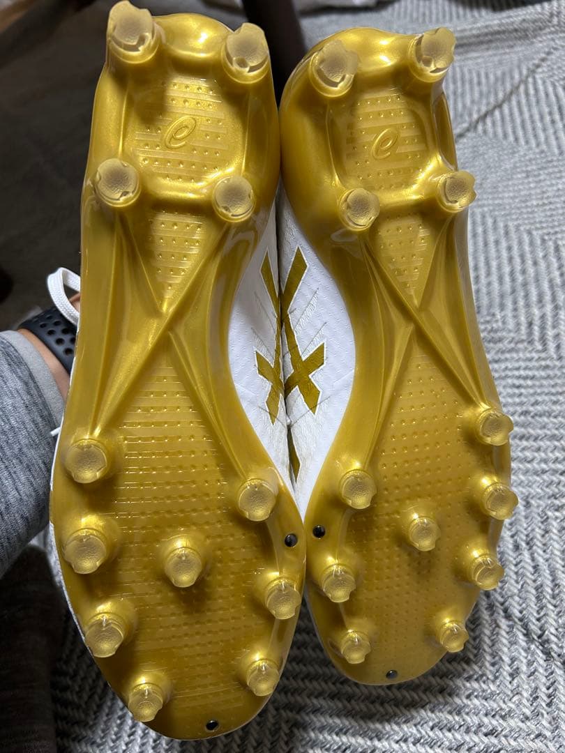 新品 アシックス DSライト ACROS 2 27cm ゴールド