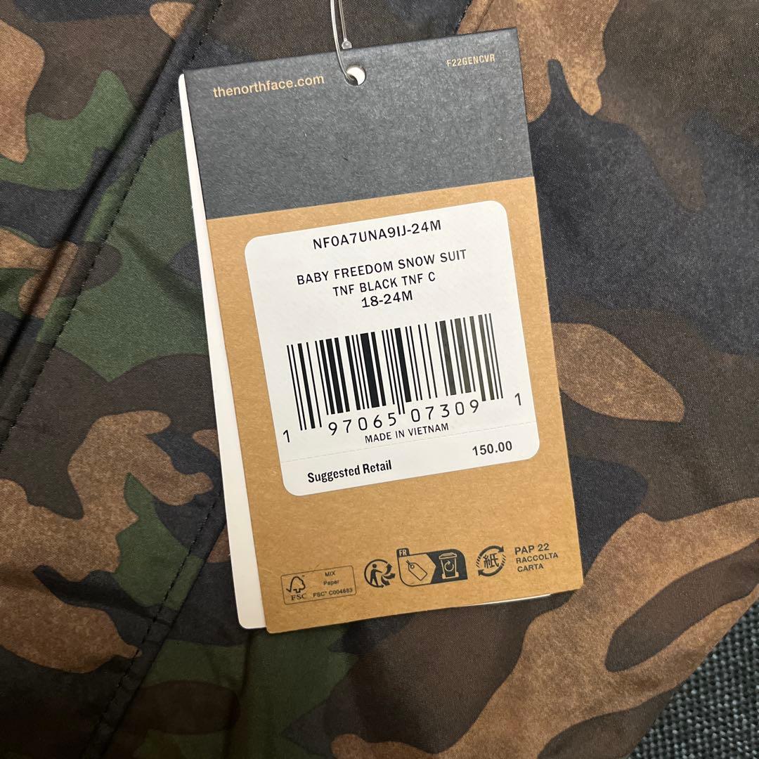 【新品】THE NORTH FACE スノーウェア 84-89cm