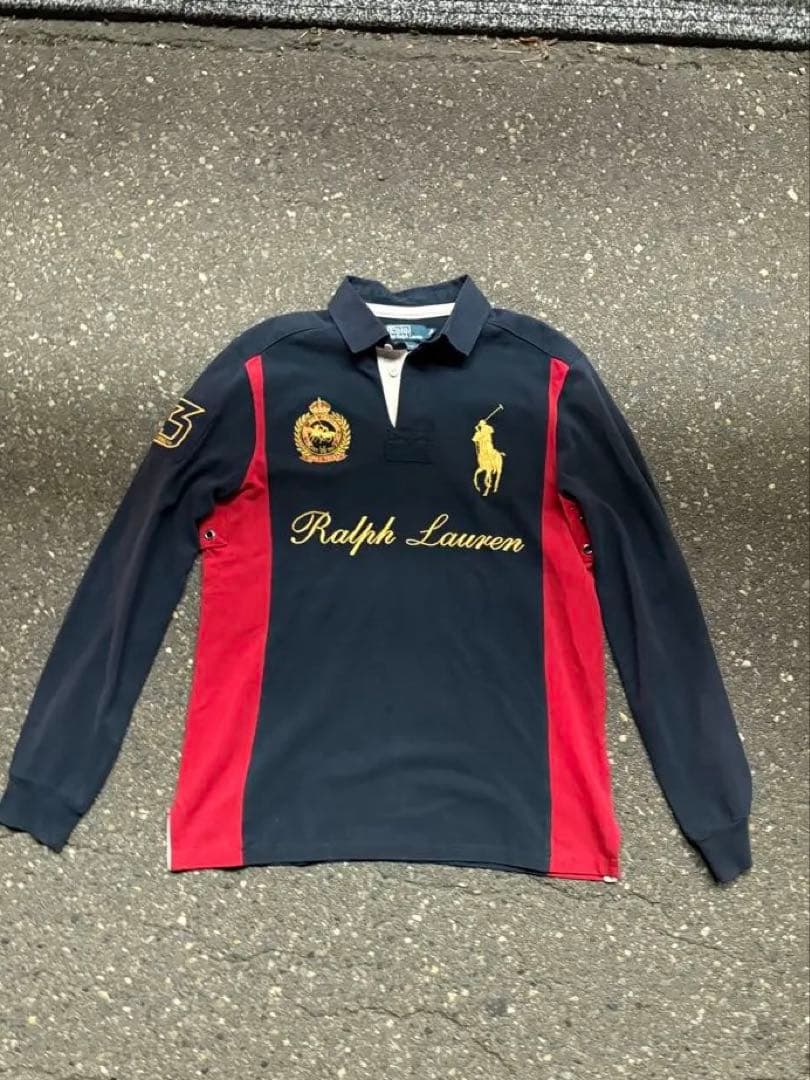 00s Polo Ralph Lauren ビックポニー ラガーシャツ