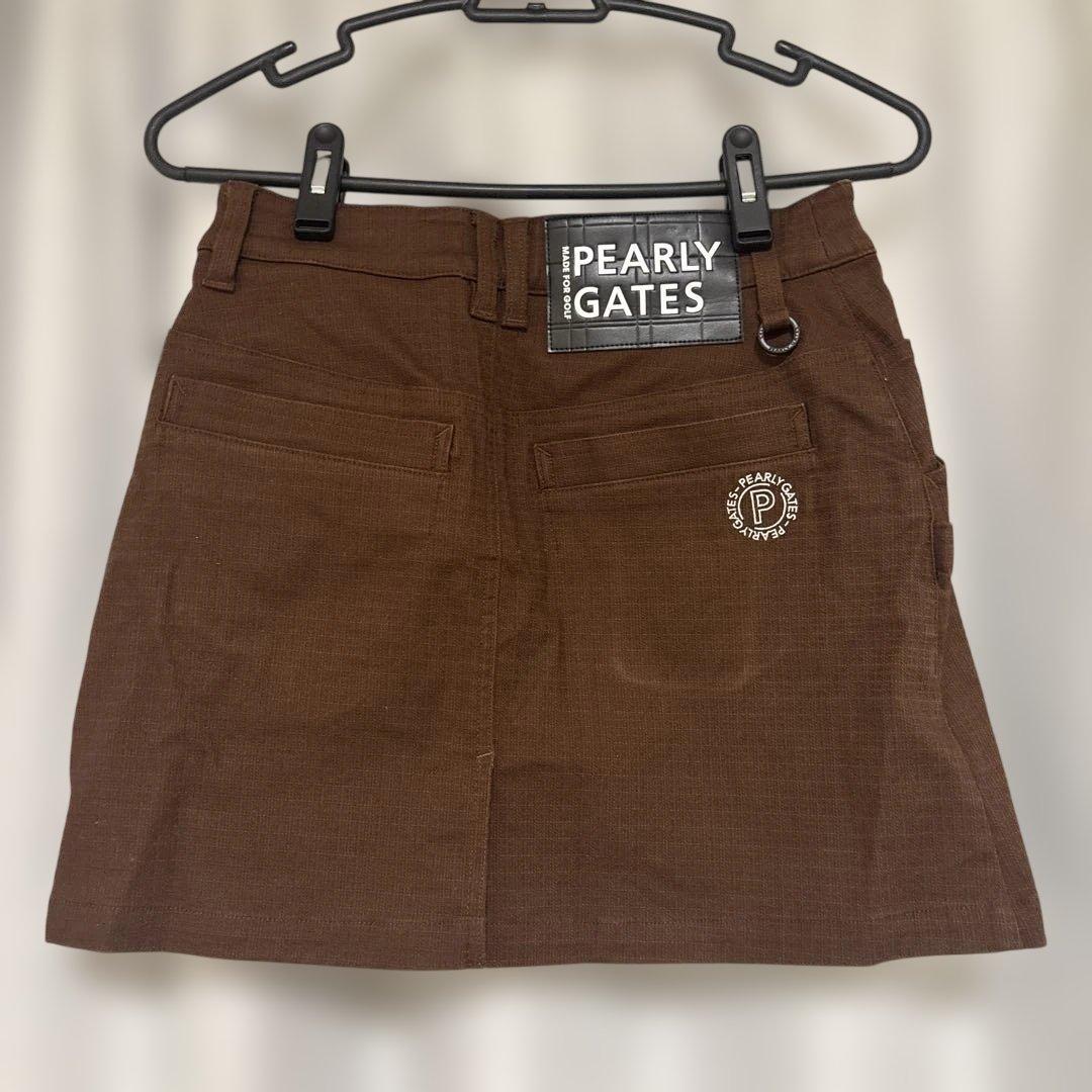 コットンストレッチドビースカート