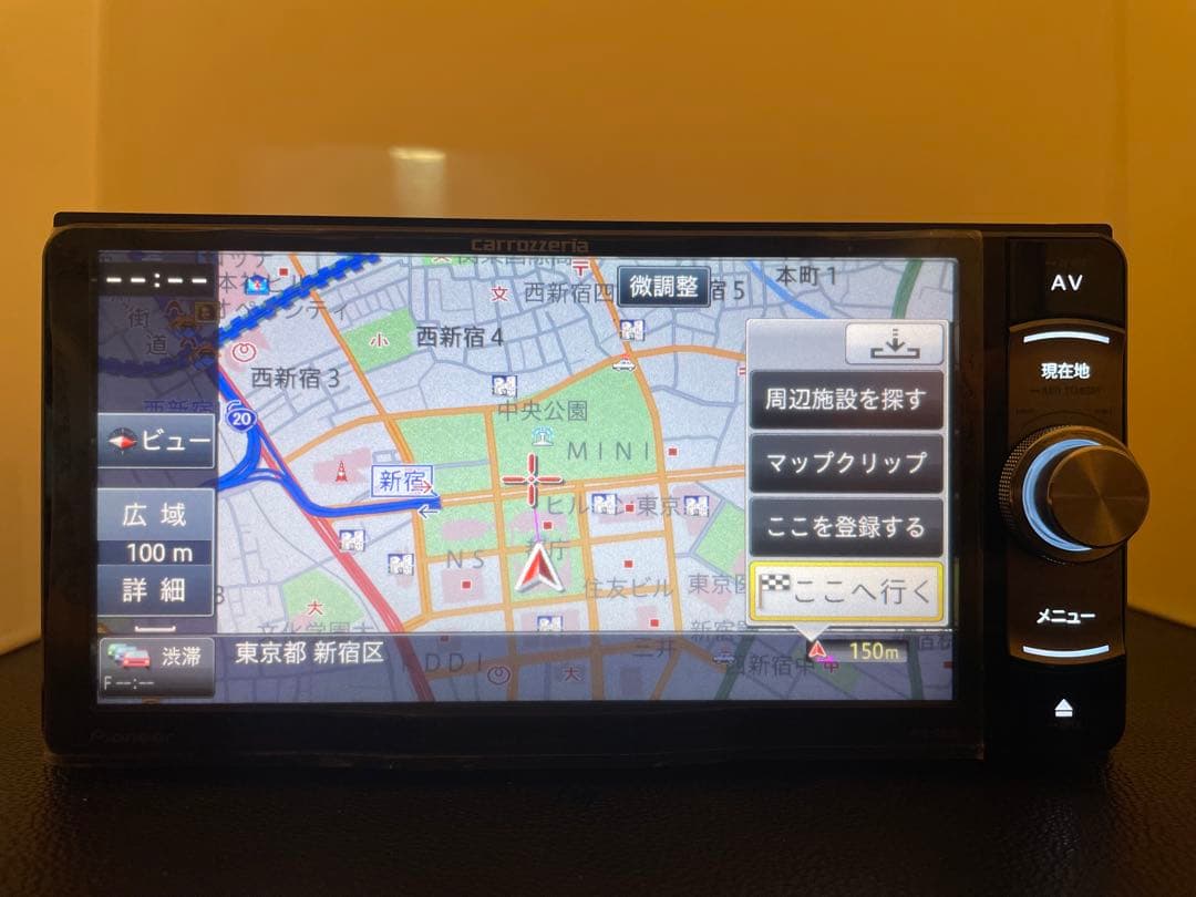 楽ナビAVIC-RW801-D 2026年地図最新2.0.0.版最新オービス