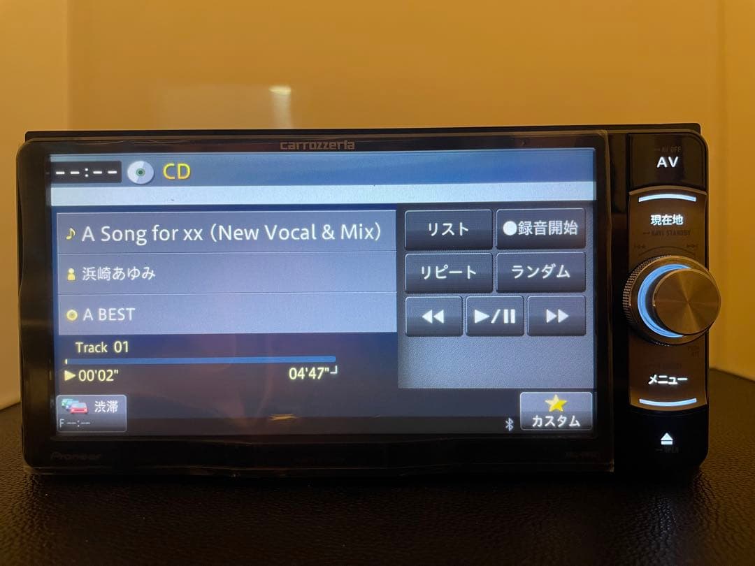 楽ナビAVIC-RW801-D 2026年地図最新2.0.0.版最新オービス