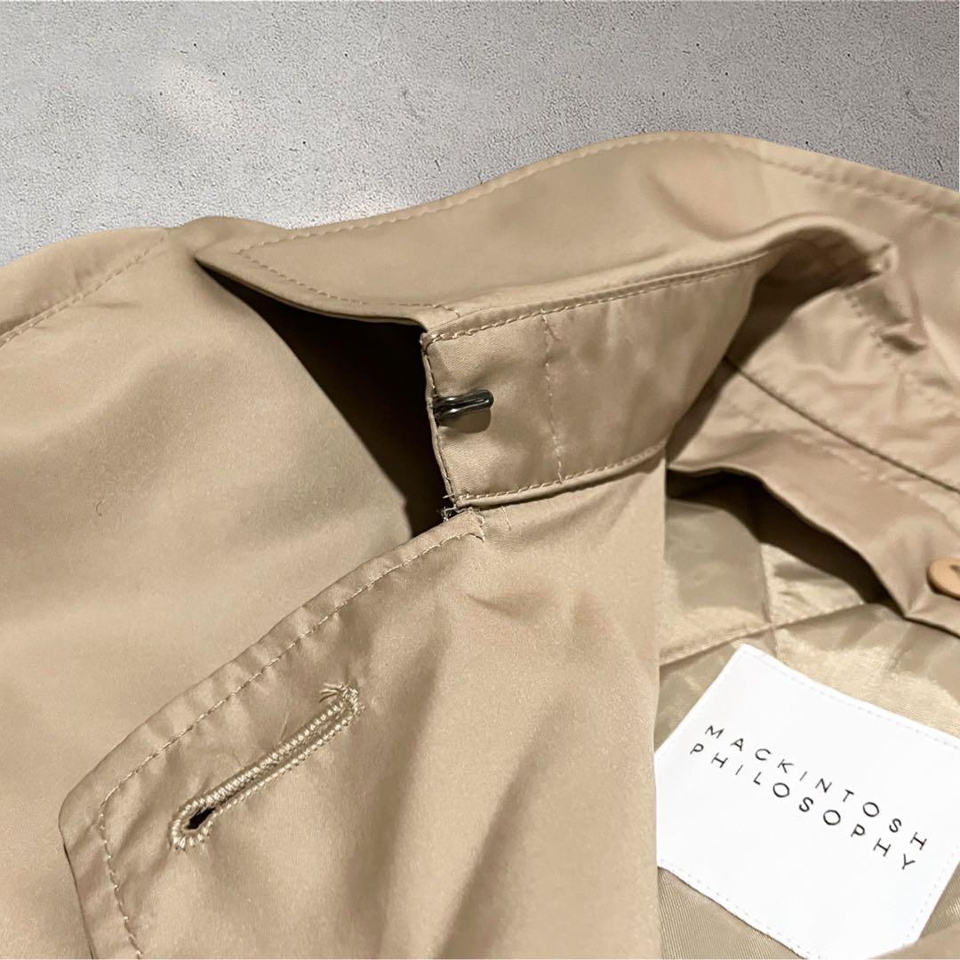 美品✨ マッキントッシュ トレンチコート ライナー付 キルティング ベージュ38
