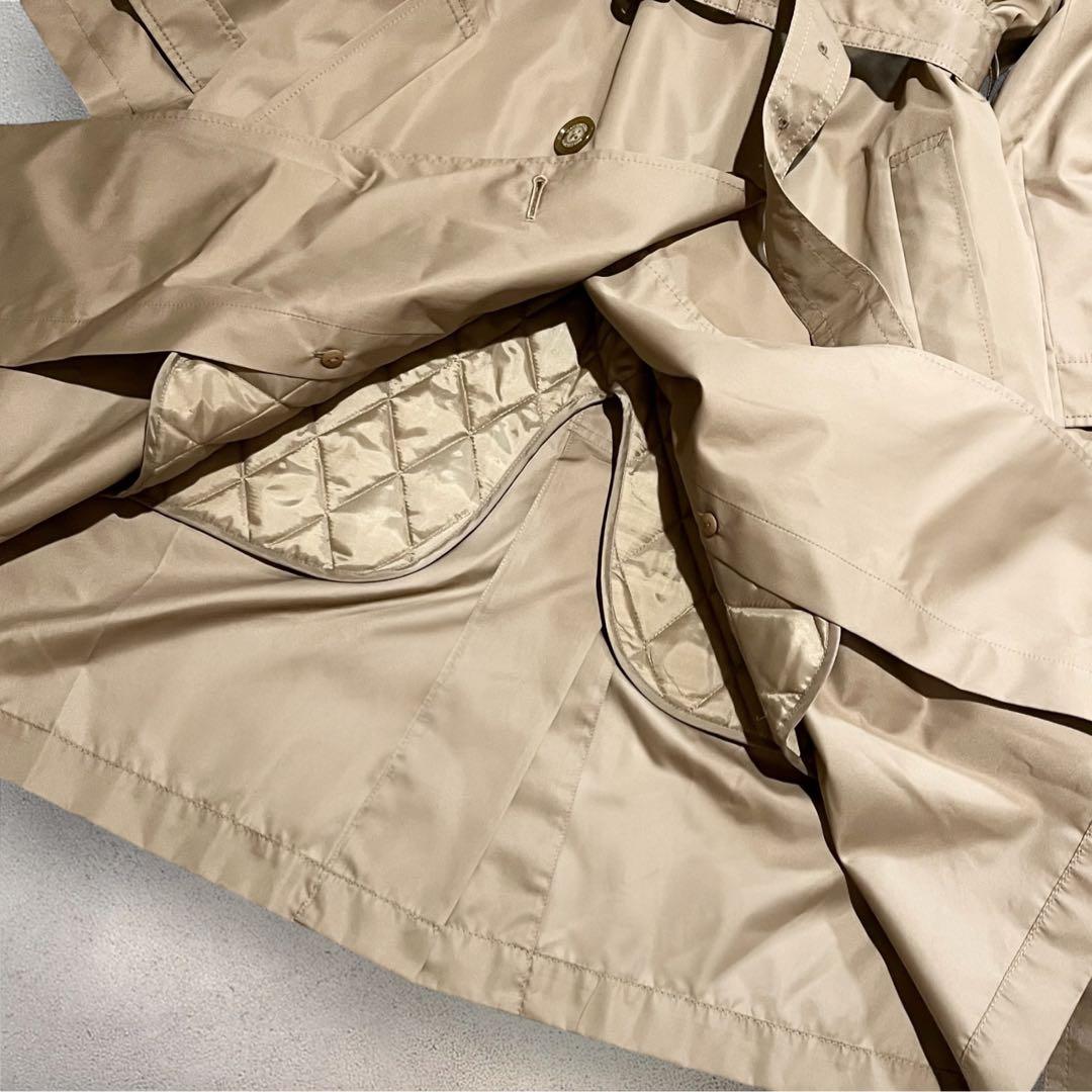 美品✨ マッキントッシュ トレンチコート ライナー付 キルティング ベージュ38