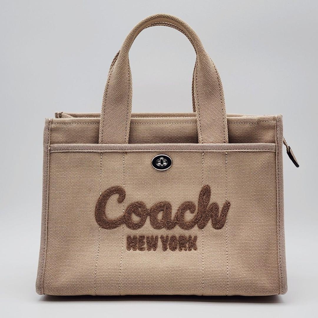 現行 極美品 COACH コーチ カーゴトート 26 ターンロック CP164.