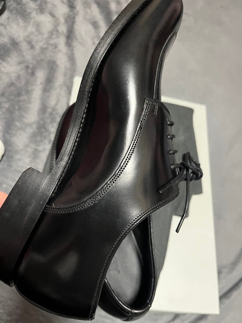 「使用なし」Barker Uチップ 黒　UK7 F