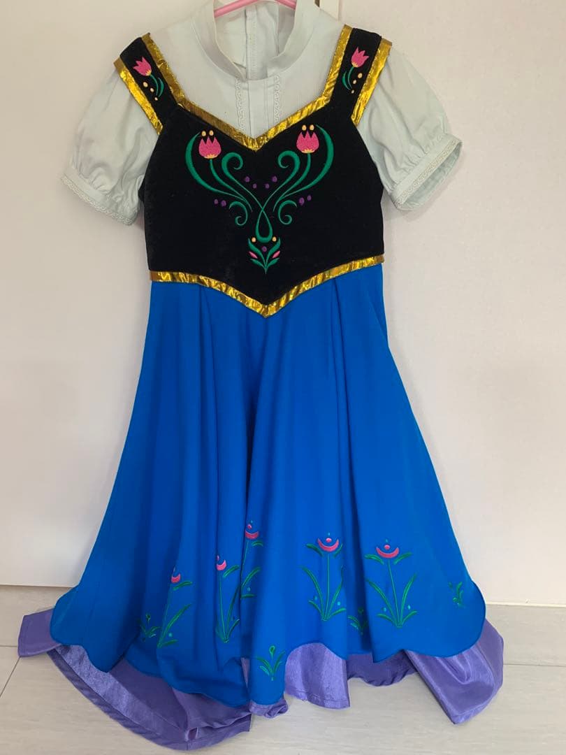 ビビディバビディブティック　ディズニープリンセス　アナ雪　アナ　ドレス　120