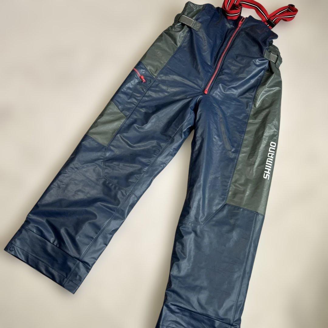 SHIMANO シマノ　コールドウェザースーツ　２ＸＬ　防寒　サロペット