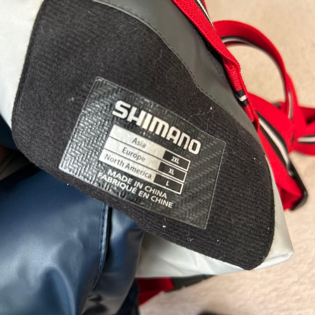 SHIMANO シマノ　コールドウェザースーツ　２ＸＬ　防寒　サロペット