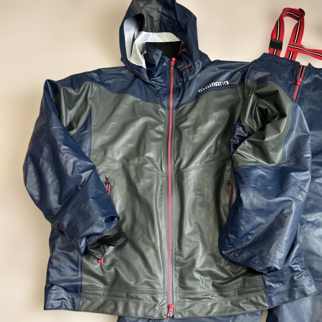 SHIMANO シマノ　コールドウェザースーツ　２ＸＬ　防寒　サロペット