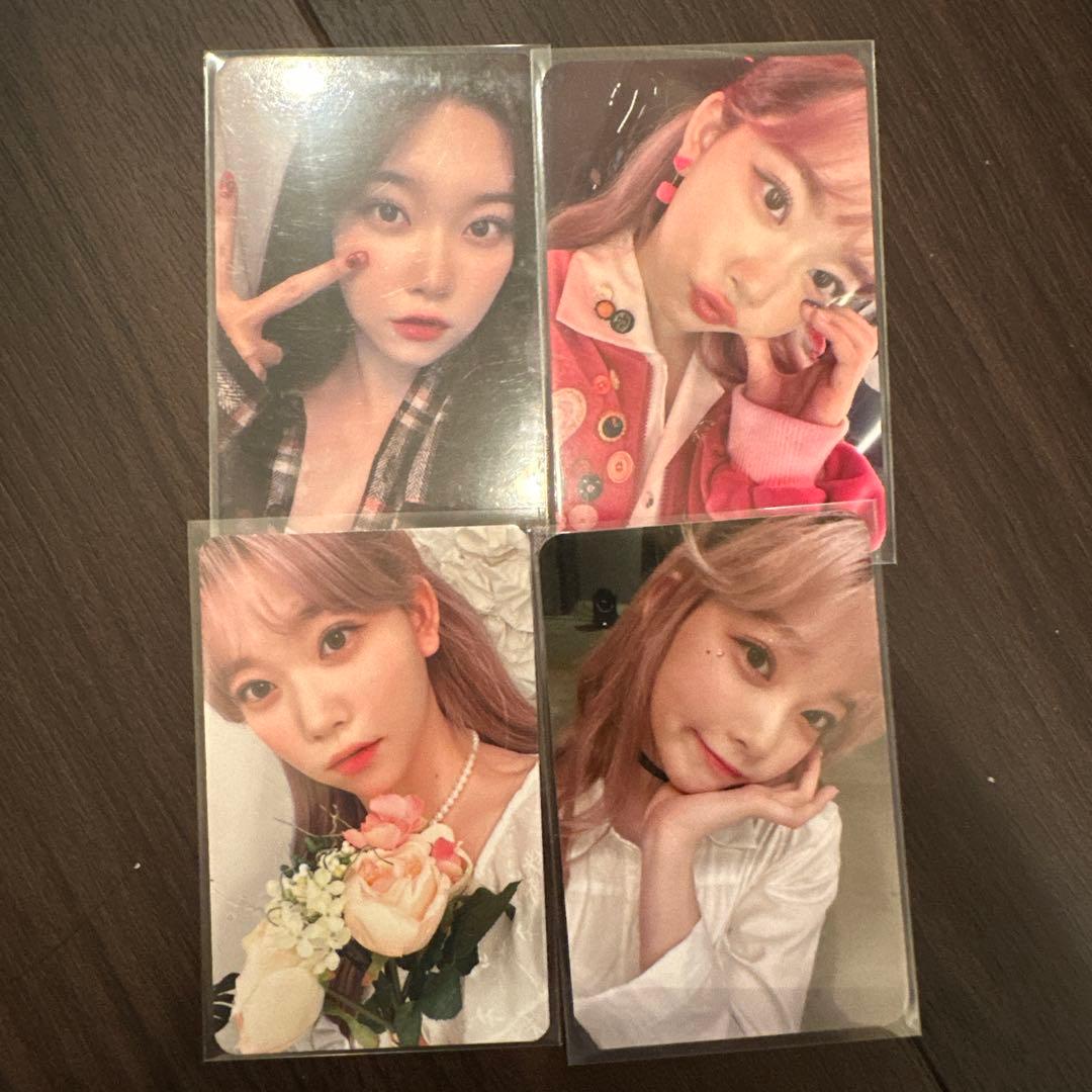 billlie ツキ　トレカ　4枚まとめ　特典　ring ring