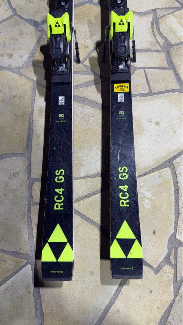 FISCHER RC4 GS 193cm R30 Z17 23年model