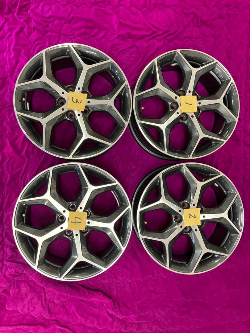  X1 F48 純正　 18インチ グレー アルミホイール 5スポーク