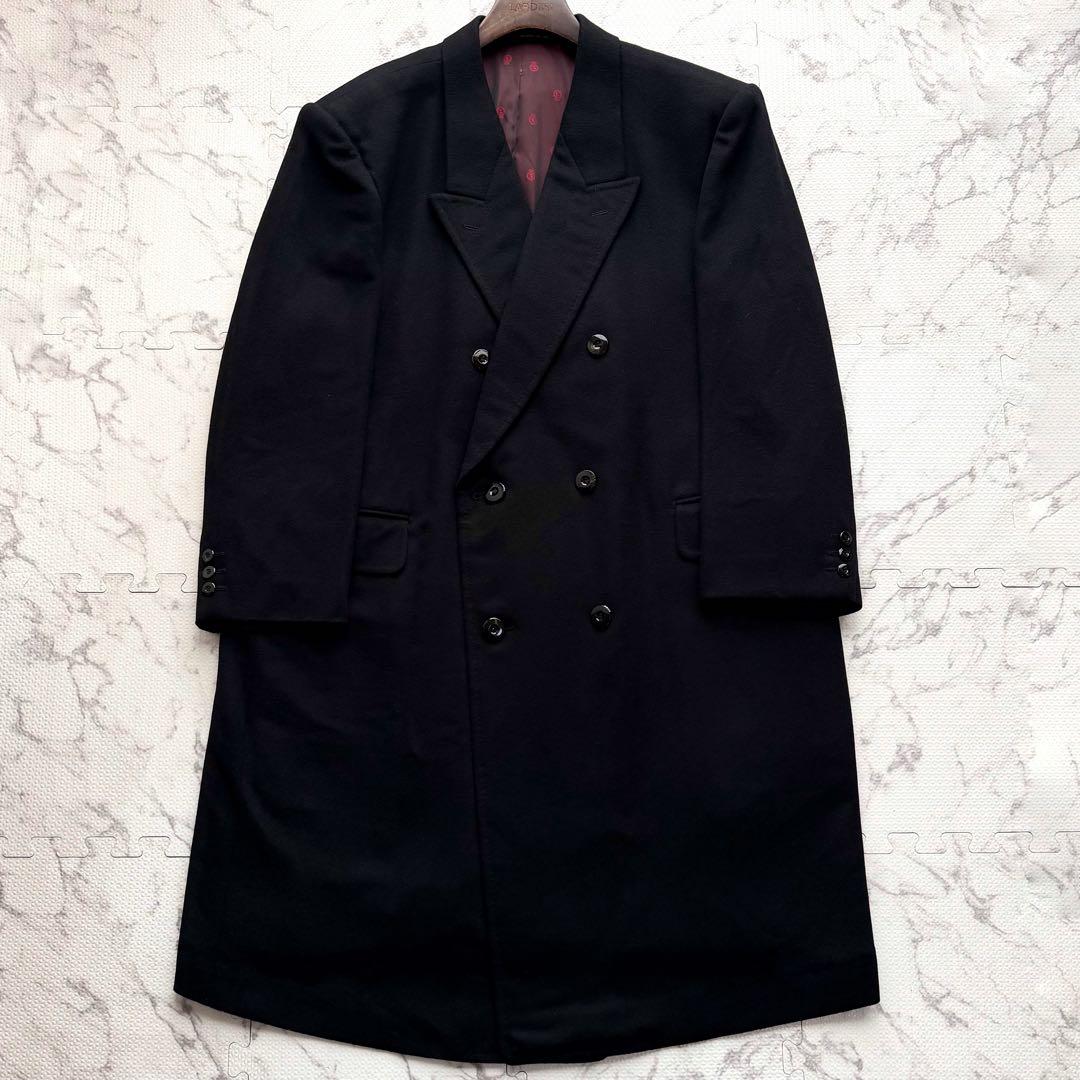 美品✨エルメネジルドゼニア カシミヤ100% ダブルチェスターコート 2XL位