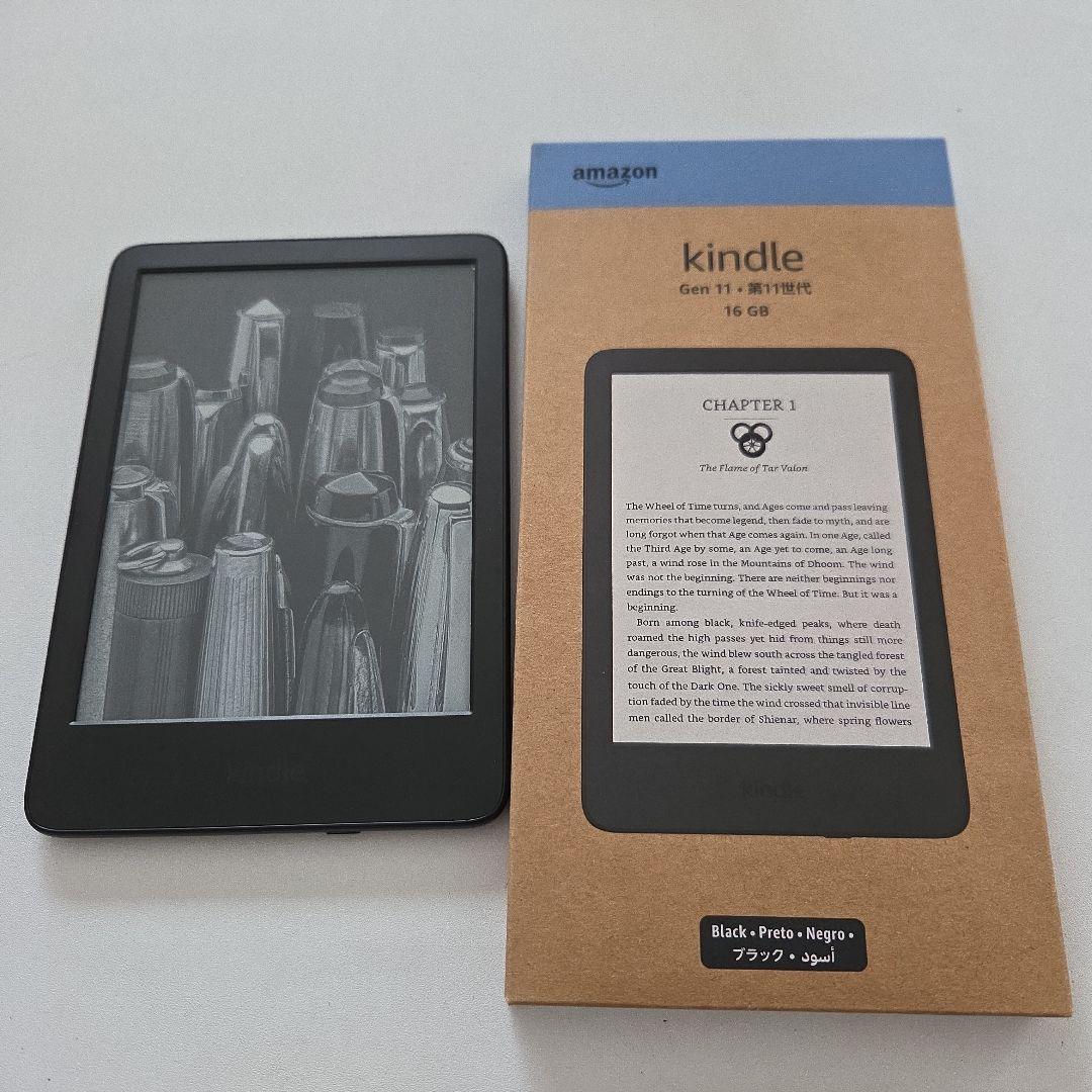 無印 Amazon kindle キンドル 11世代 広告なし16GB 6インチ