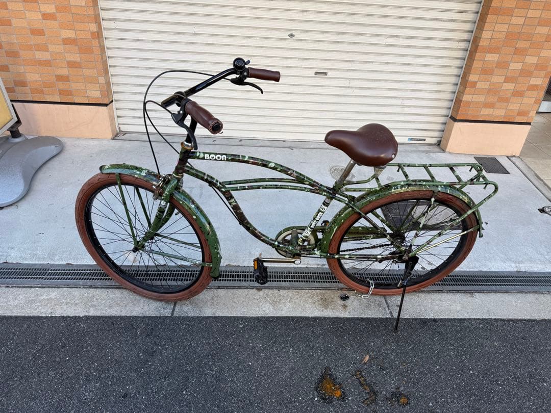 108 自転車 大阪市 【引取り限定】 26インチ ブーン ビーチクルーザー