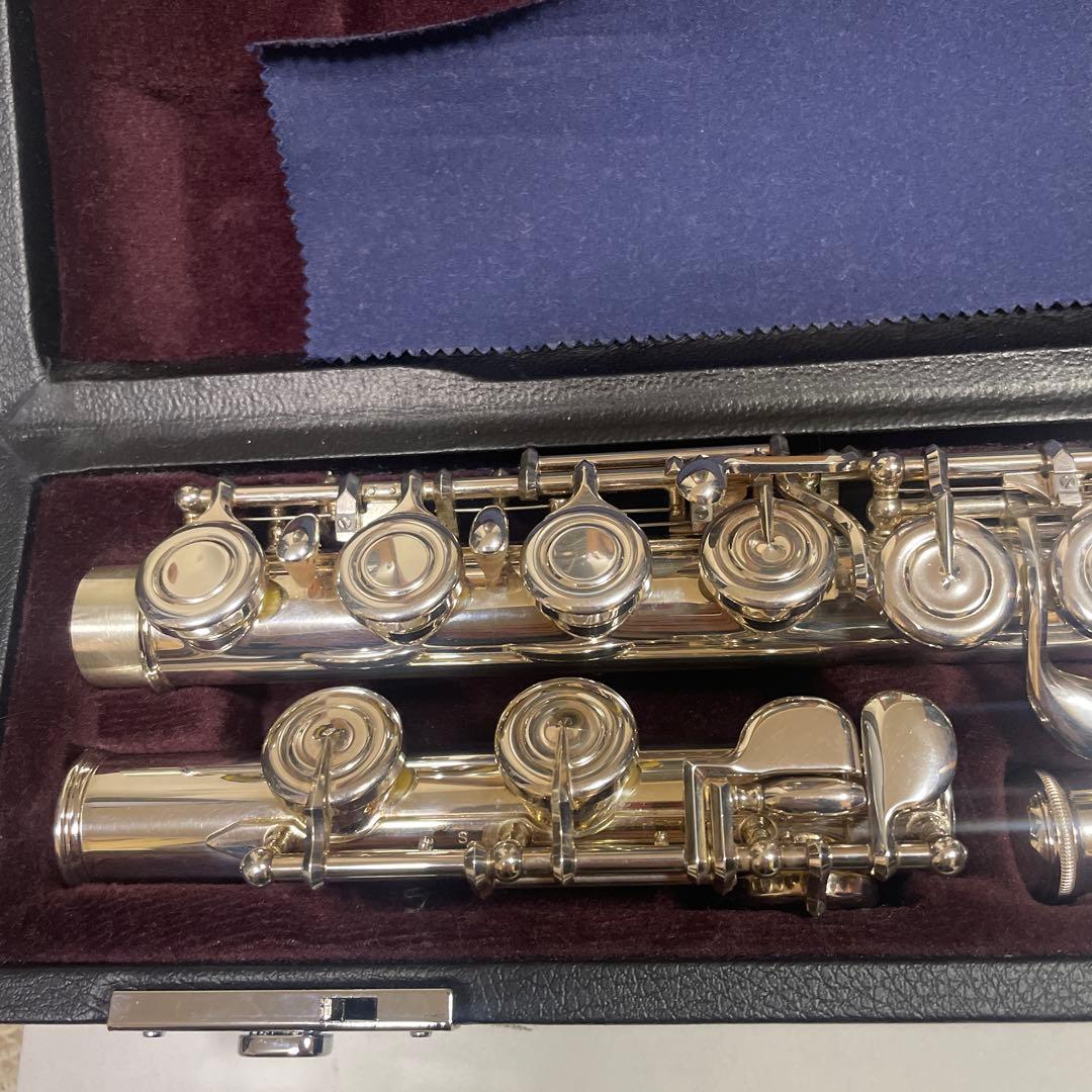 YAMAHA フルート YFL-412 本体 管体銀製　シルバー925