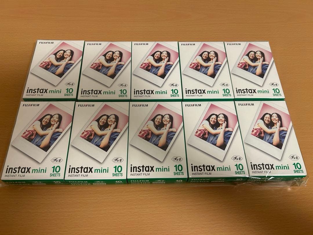 instax 富士フイルム チェキ用フィルム 10枚入×10個 FUJIFILM