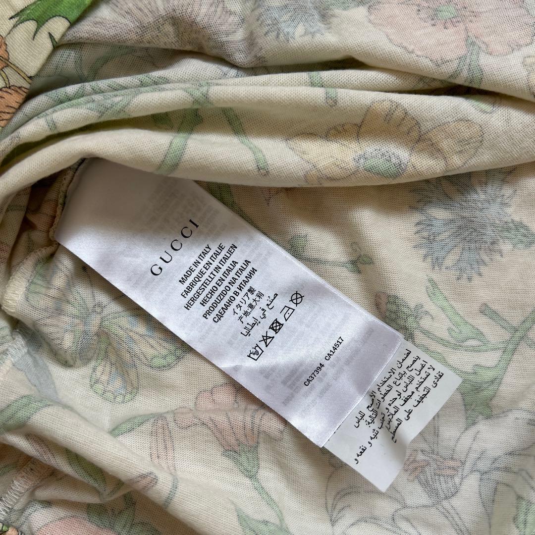 GUCCI 花柄 Tシャツ 半袖　フローラル