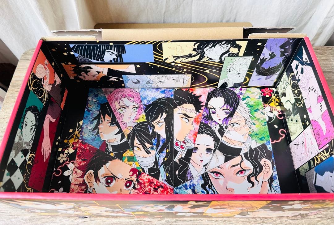 鬼滅の刃 全巻セット 零巻 公式ファンブック２冊 外伝 収納ボックス　特製しおり