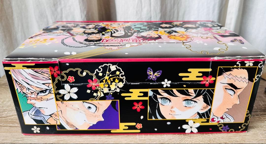 鬼滅の刃 全巻セット 零巻 公式ファンブック２冊 外伝 収納ボックス　特製しおり