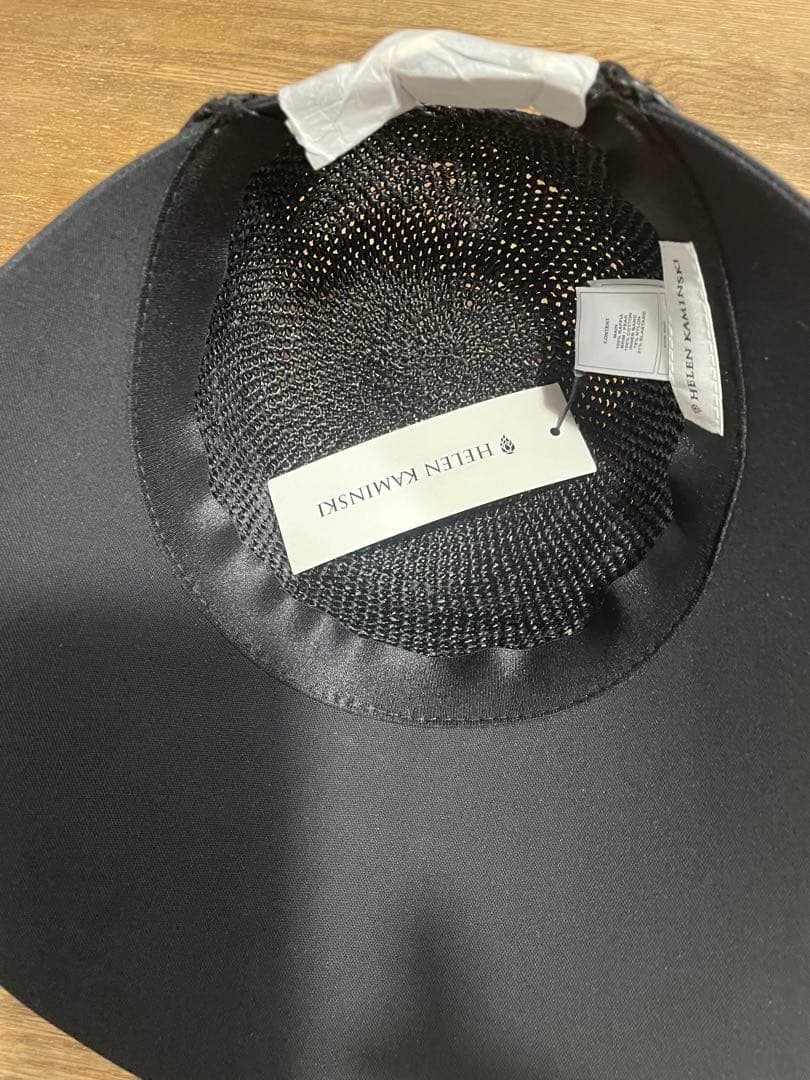 ヘレンカミンスキーBlaise サンハット　チャコール/ブラック