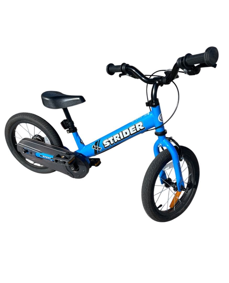 美品　STRIDER 14x キッズバイク 青 14インチ