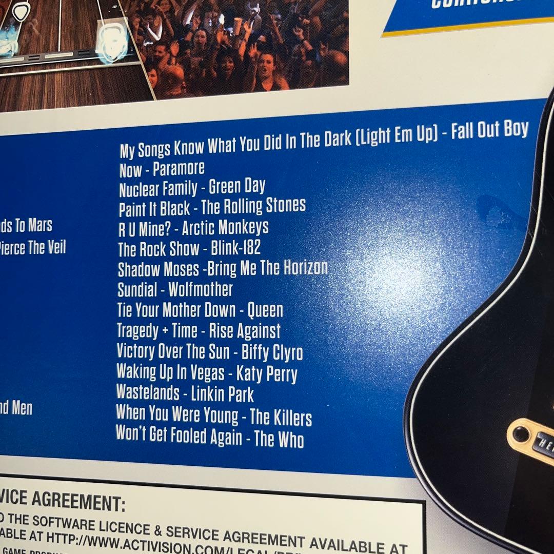 PS4 ギターヒーロー LIVE ヨーロッパ版　guitar HERO LIVE